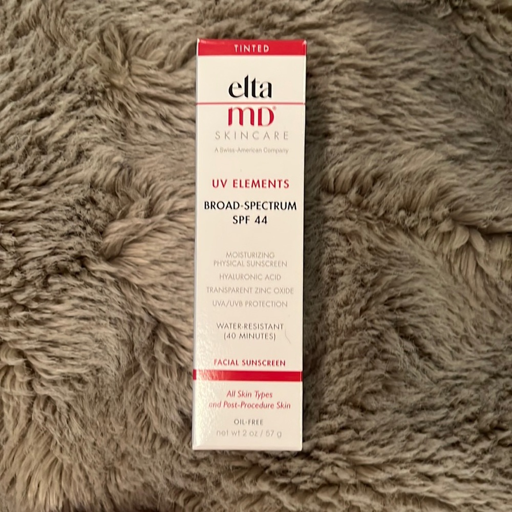 Elta MD Broad Spectrum SPF 44 tinted moisturizing sunscreen